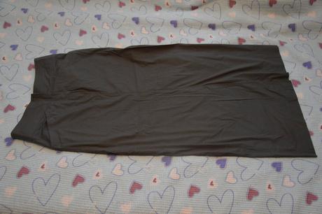 S plátěná elastická dlouhá sukně, s