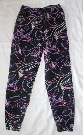 Ub134. vzorované kalhoty-tepláky 11-12 let, 152