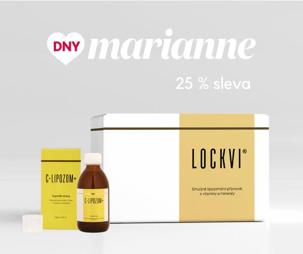 Sleva na vitamíny Lockvi při Dnech Marianne: Získejte 25 % slevu
