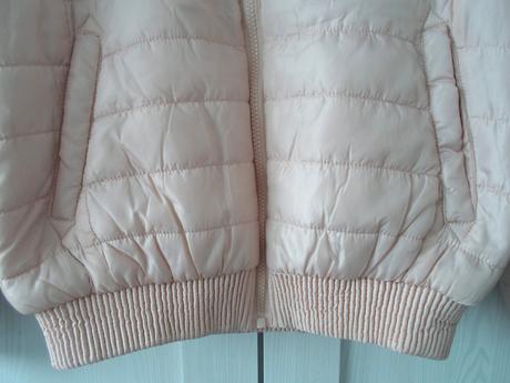 Růžová bunda bundička bomber, s