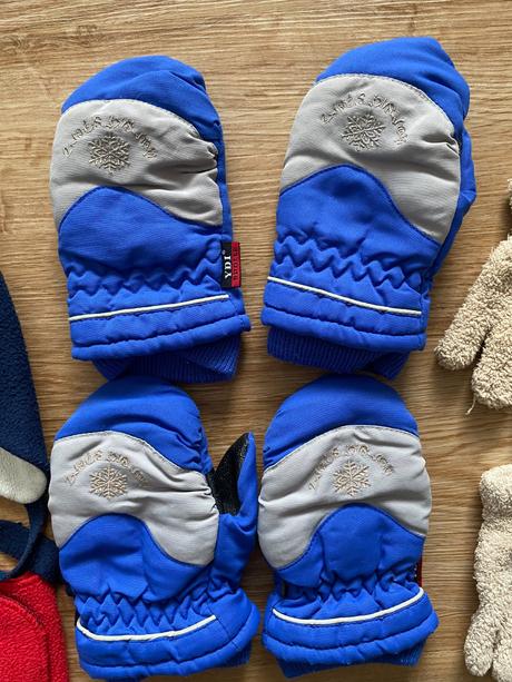 Zimní doplňky pro chlapce - vel. ca 3-4 roky, 122