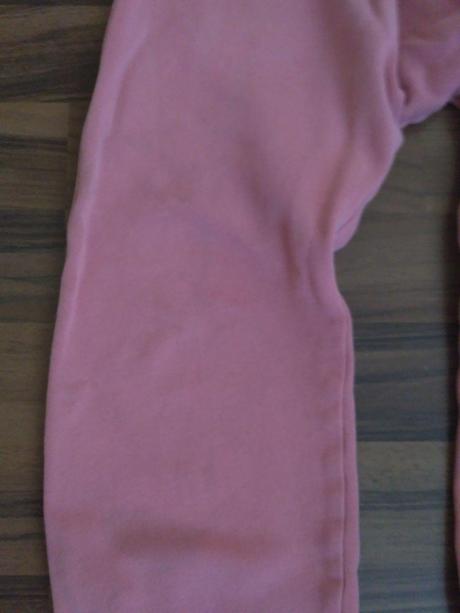 Růžové tepláky s číslem, next,104