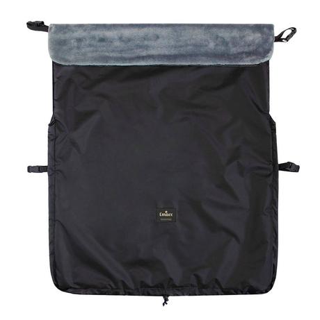 Emitex nepadací deka nepromokavá dark grey, emitex