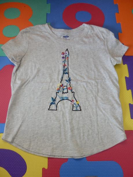 Tričko šedé kr.rukáv old navy, vel. 8 let, old navy,122