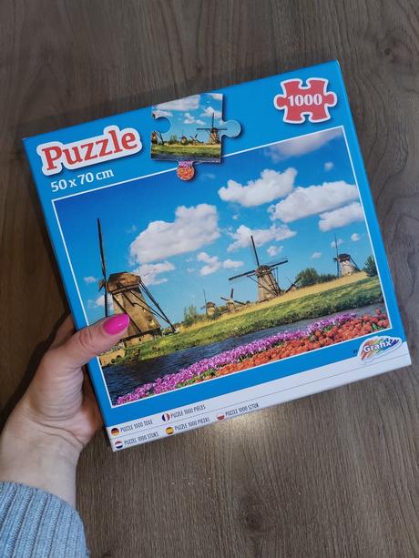 Nové puzzle jaro 1000 dílků, 