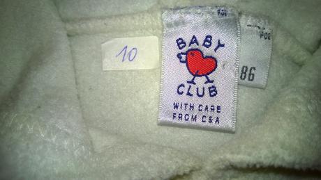 6 x mikina, caa, atd, vel 86/92, c&a,86