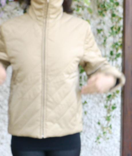 Prosivana bunda velbloudi barvy, 34