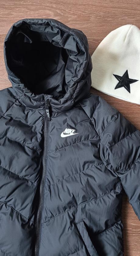 Zimní bunda nike vel. l 147/158 + čepice, nike,146