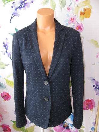 Dámské sportovní pohodlné modré sako s.oliver, s.oliver,40