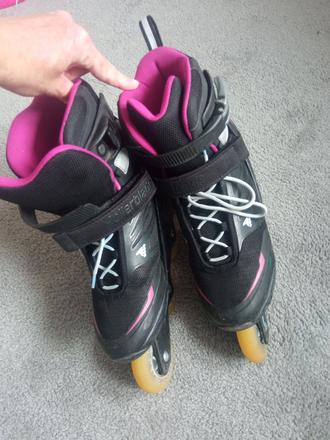 Inline brusle, rollerblade,41