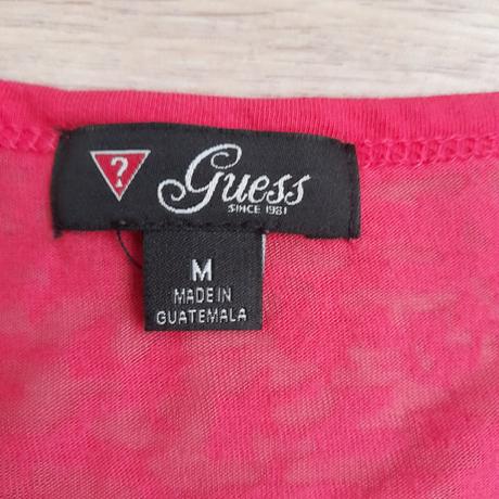 Dámské tričko s krátkým rukávem, zn. guess, vel. m, guess,m