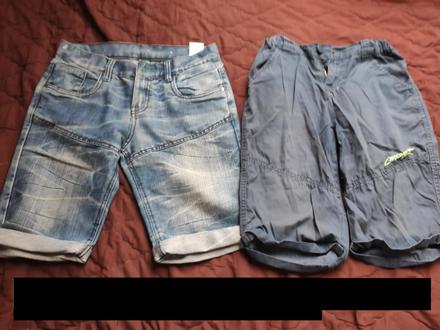 2x šortky, 146