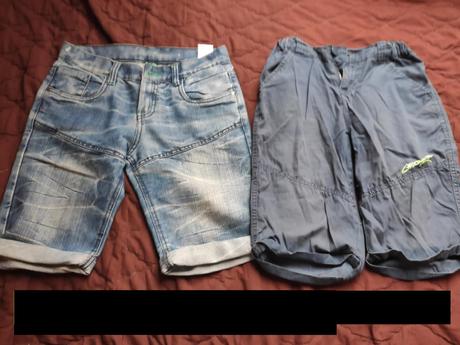 2x šortky, 146