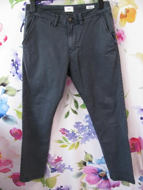 Dámské strečové kalhoty, c&a,l