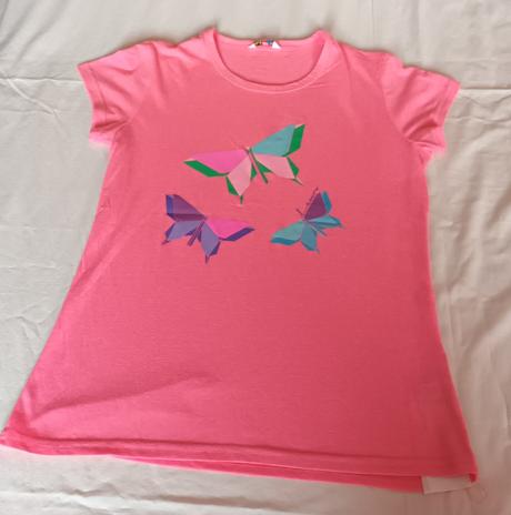 Dívčí triko růžové krátký rukáv lewro, lewro,164