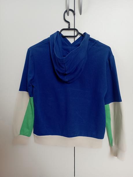 Hezká mikina s kapucí, h&m,134