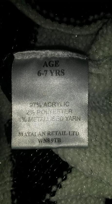 Pletené pruhované šaty vel. 116-122, 116