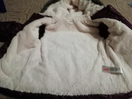 Krásná naprosto luxusní zimní bundička pro princez, f&f,104