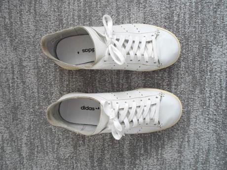Bílé boty tenisky botasky adidas, adidas,39