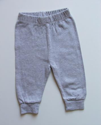 H365 šedé chlapecké tepláky vel. 68, 68