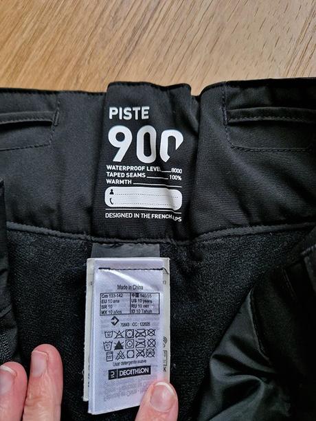 3x oteplovací kalhoty, 134