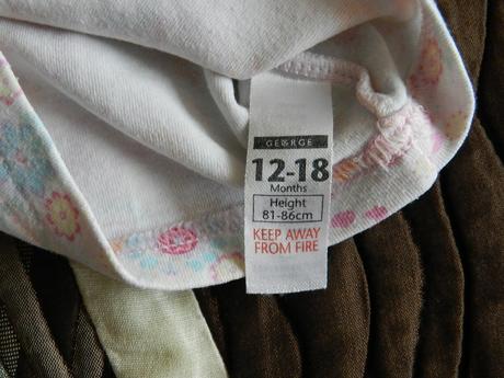 Tričko krátký rukáv s kytičkama, george,86