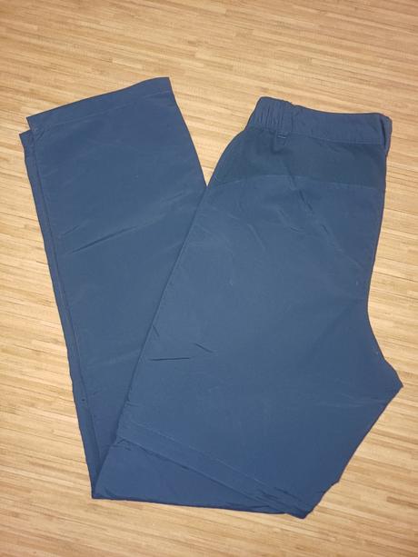Turistické kalhoty 2v1 vel.uvedena 42 dl.105cm, decathlon,42
