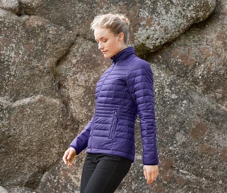 Dámská bunda tchibo fialová vel. m 40/42, tchibo,40 / 42 / m