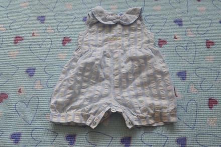 Letní plátěný overal 68/74, tulec trend,74