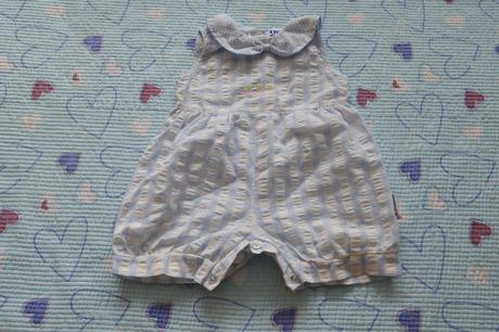 Letní plátěný overal 68/74, tulec trend,74