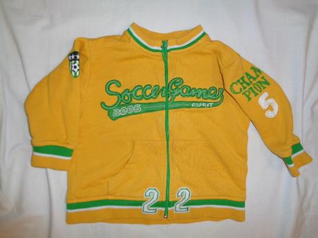 Luxusní žlutozelená mikina, esprit,74