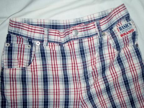 Krásné delší káro kraťasy, marks & spencer,152