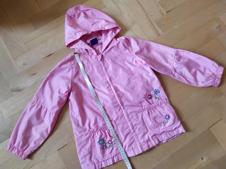 Růžová bunda s podšívkou vel.110/116, lupilu,110