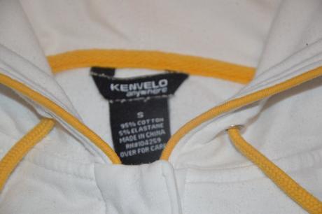 158 164 bílá mikina kenvelo vel. s, kenvelo,164