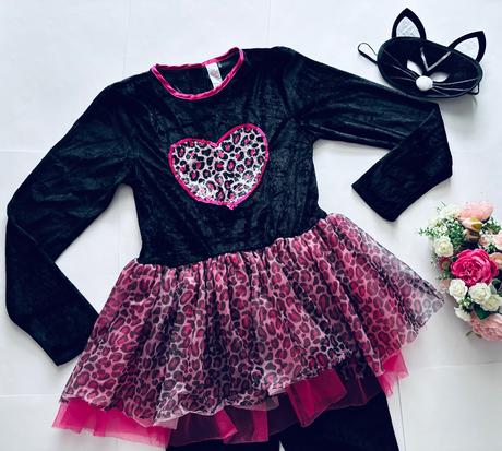 St1/ kostým kočička s maskou  - v.11/12 let, 