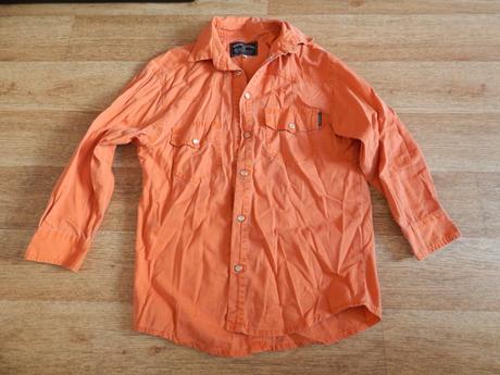 Dětská oranžová košile, william & delvin,140