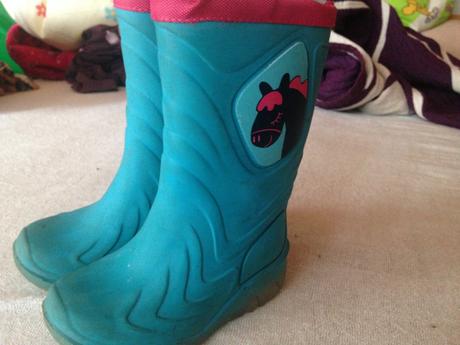 Dívčí gumáky - holínky kůň, koník, 22