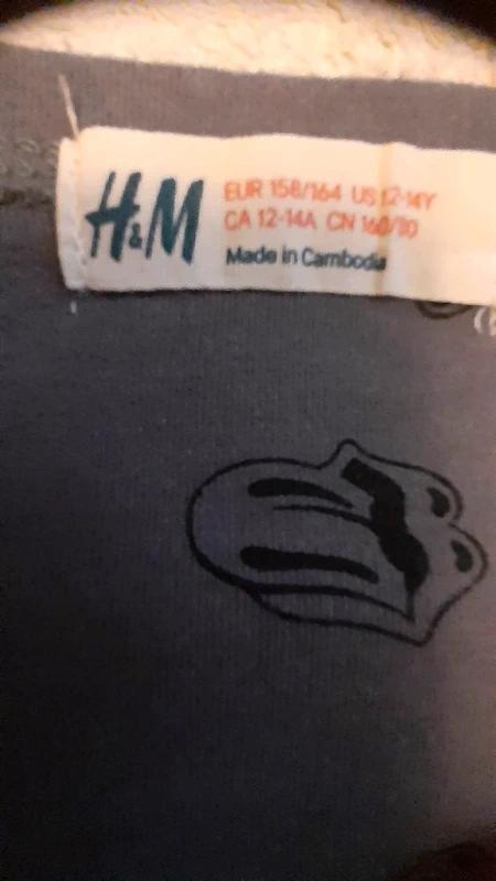 Mikina na dívku vel.158-164, h&m,158