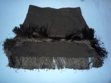 Taneční sukně s třásněmi vel 140, 140