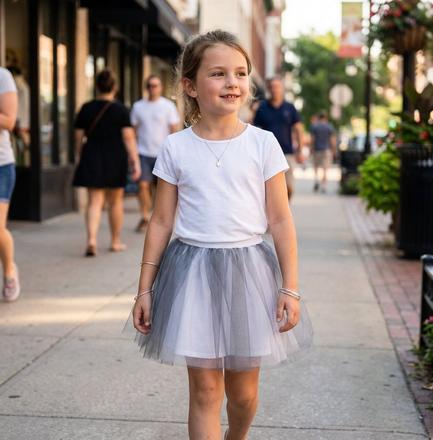 Akce dětská dívčí tylová sukně, 98