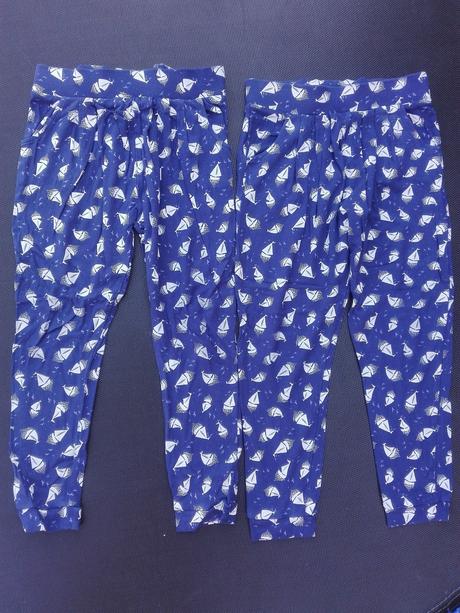 Letní kalhoty ff 3-4roky, 2ks, 110