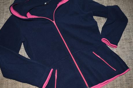 Teplá dívčí fleece mikina, velikost 158/164, 158