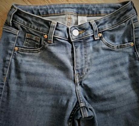 Dámské skinny jeans h&m vel. xs, h&m,xs
