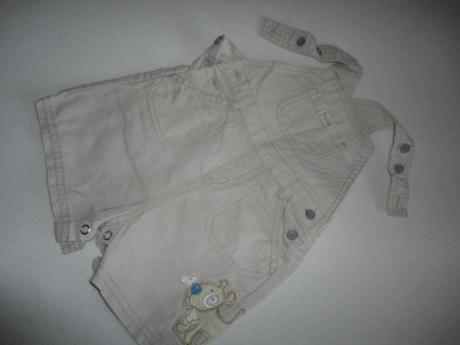 Nádherné kraťásky next, s přebalem ve. 3-6 měsíců, next,68