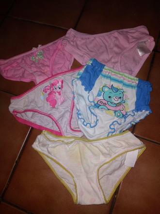 Dívčí kalhotky mix vel. 92, hasbro,92