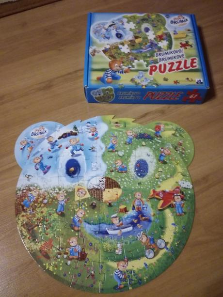Puzzle brumík,