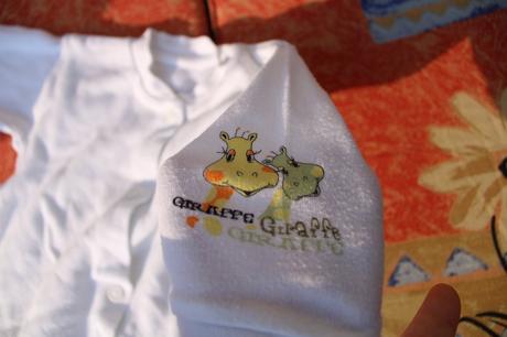 Dětská halenka žirafa, žirafka vel. 50 - 56, 50