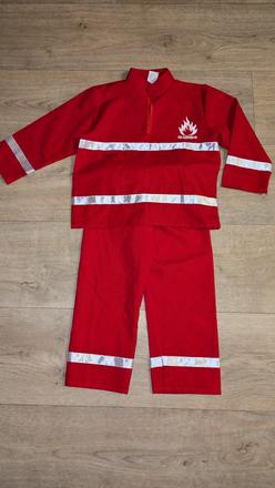 Karnevalový kostým hasič vel. 116, 5 - 6 let, 