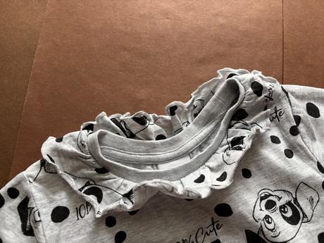 Ob/ šaty 101 dalmatin šedé - v.2/3 roky, disney,98