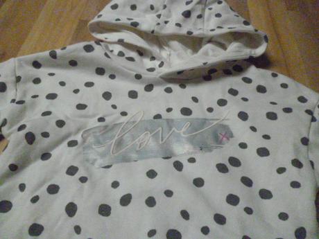 Puntíkatá mikina 5-6, primark,116